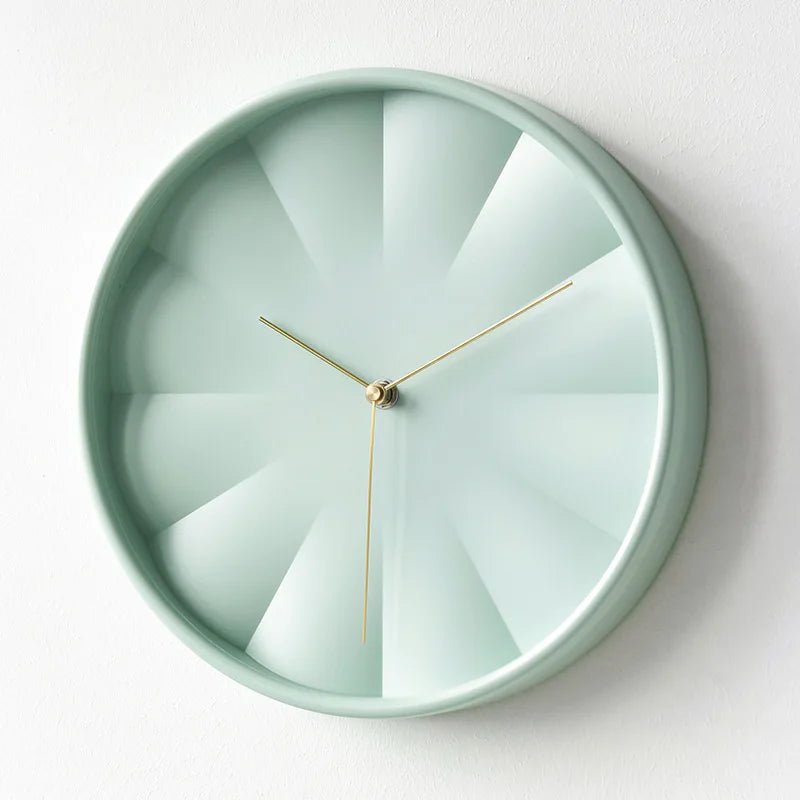 Horloge murale Halo – Minimaliste avec effet lumière noire, ronde & artistique - Lignes Du Temps®14:175C;583:100014625Diameter 30cm