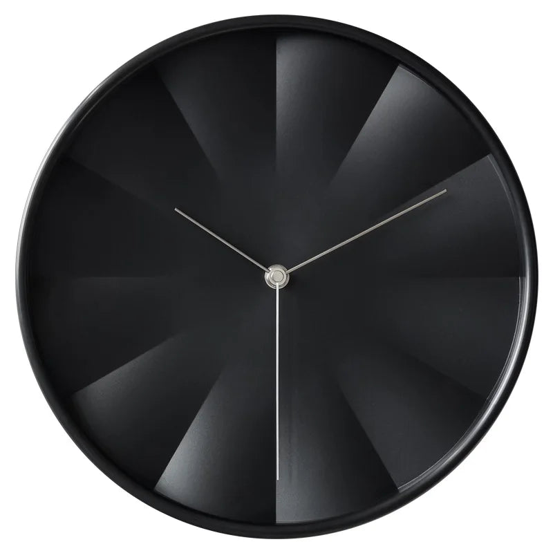 Horloge murale Halo – Minimaliste avec effet lumière noire, ronde & artistique - Lignes Du Temps®14:193B;583:100014625Diameter 30cm
