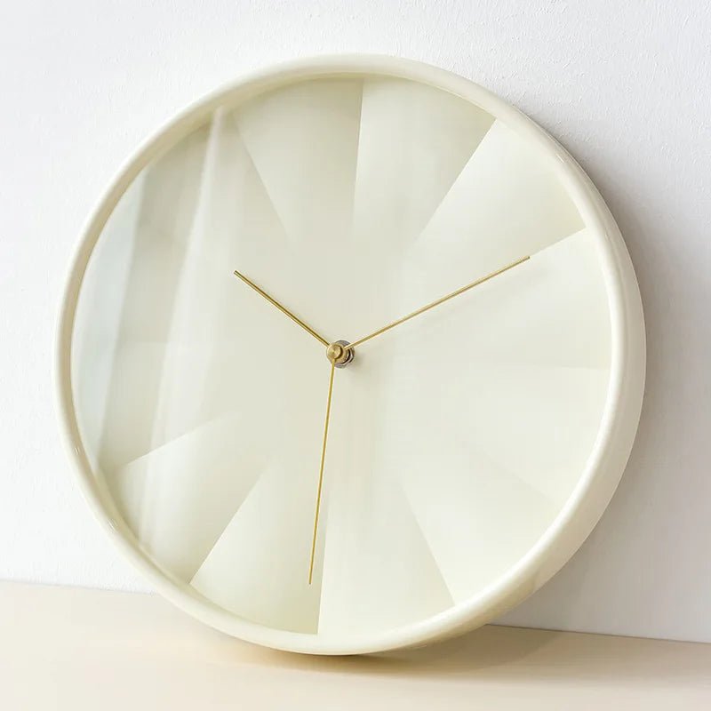 Horloge murale Halo – Minimaliste avec effet lumière noire, ronde & artistique - Lignes Du Temps®14:193B;583:100014625Diameter 30cm