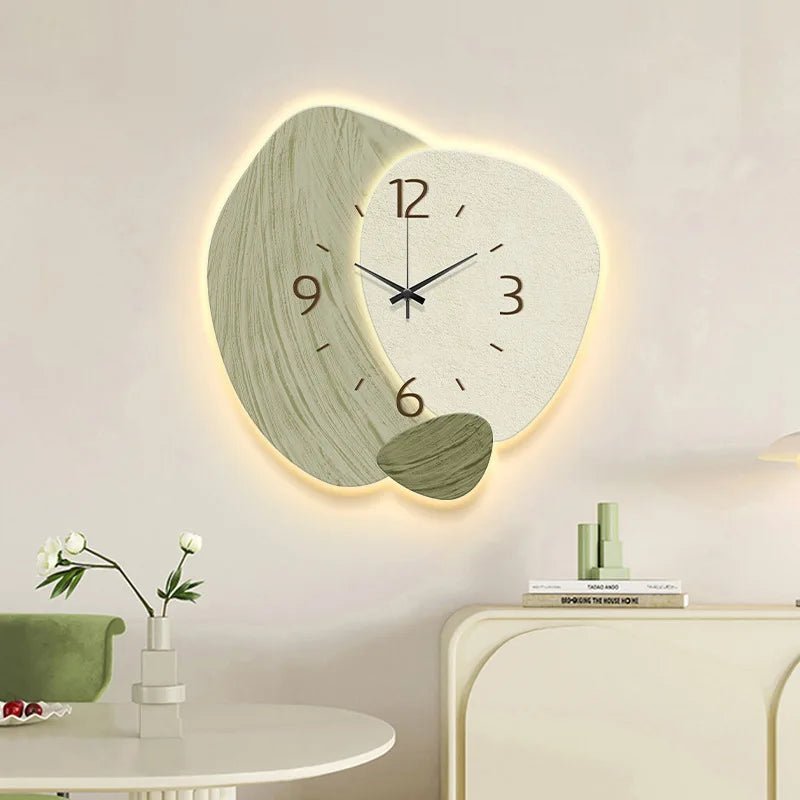 Horloge murale LumaForm – Design organique lumineux LED, style moderne - Lignes Du Temps®14:193B;583:20000803640x40cm