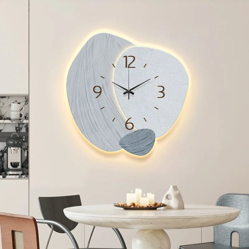 Horloge murale LumaForm – Design organique lumineux LED, style moderne - Lignes Du Temps®14:175C;583:20000803640x40cm