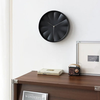 Horloge murale Halo – Minimaliste avec effet lumière noire, ronde & artistique - Lignes Du Temps®14:193B;583:100014625Diameter 30cm